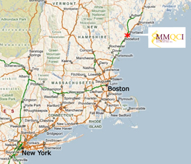 Map showing MMQCI location